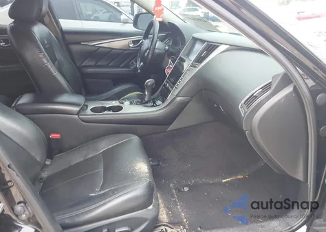 2014 Infiniti Q50 Premium from USA, damaged, VIN JN1BV7AR2EM699831